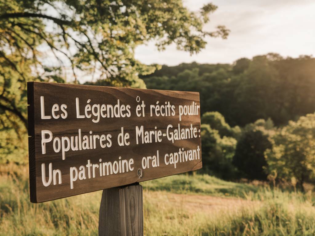 « Les légendes et récits populaires de Marie-Galante : un patrimoine oral captivant »